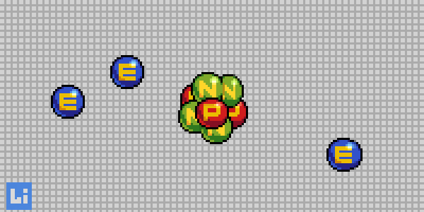 Example usage of unscaled billboards (atom.blend)