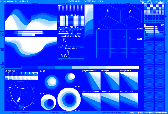 BLUEPRINT-8 Palette