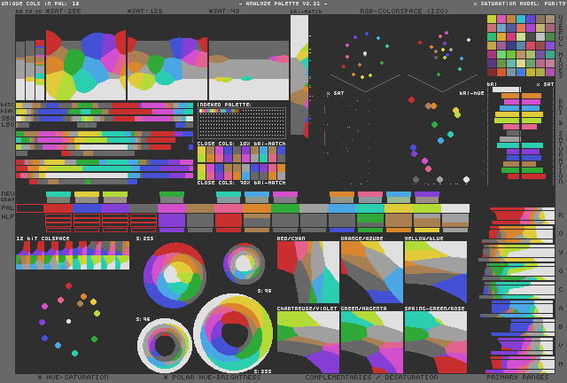 PlanetCraft Colors Palette