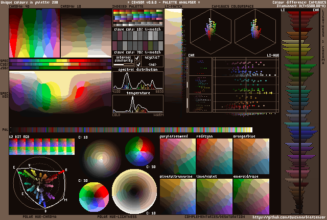Provim Canvas Colors Palette